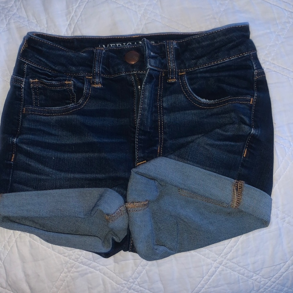 american eagle jean shorts